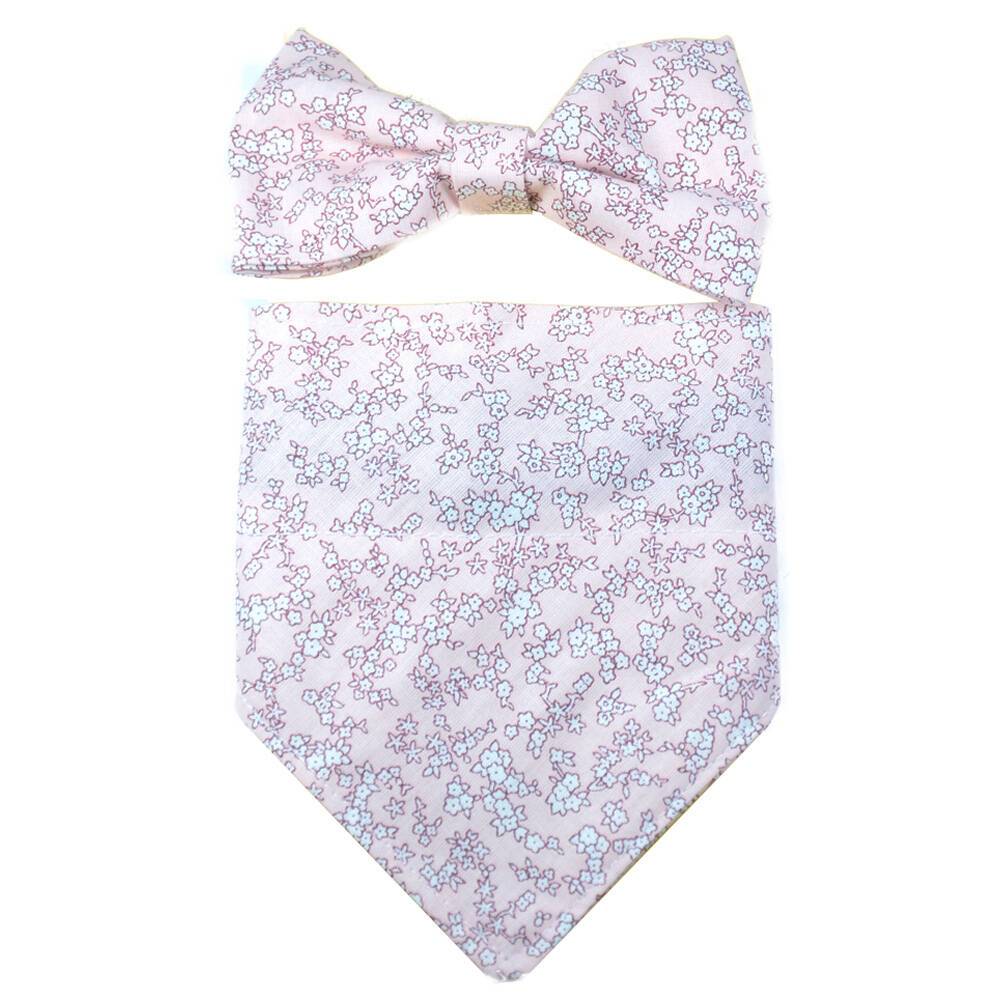 ست دستمال گردن و پاپیون پایون پت